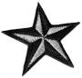 Image: Nautical Star - Black White